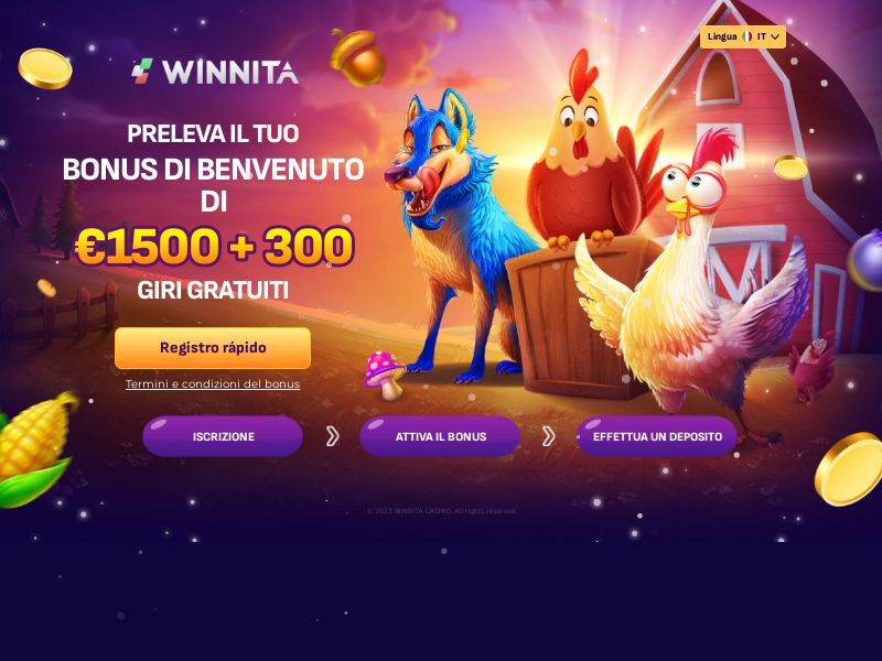 Scopri il Mondo del Winnita Casino Divertimento e Vincite Aportate Scopri il Mondo del Winnita Casino Divertimento e Vincite Aportate